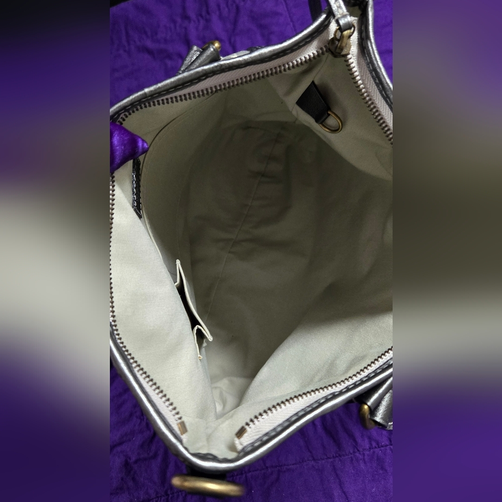 Louis Vuitton Mini Lin Monogram Besace Angele Platine Shoulder Bag - Picture 11 of 12